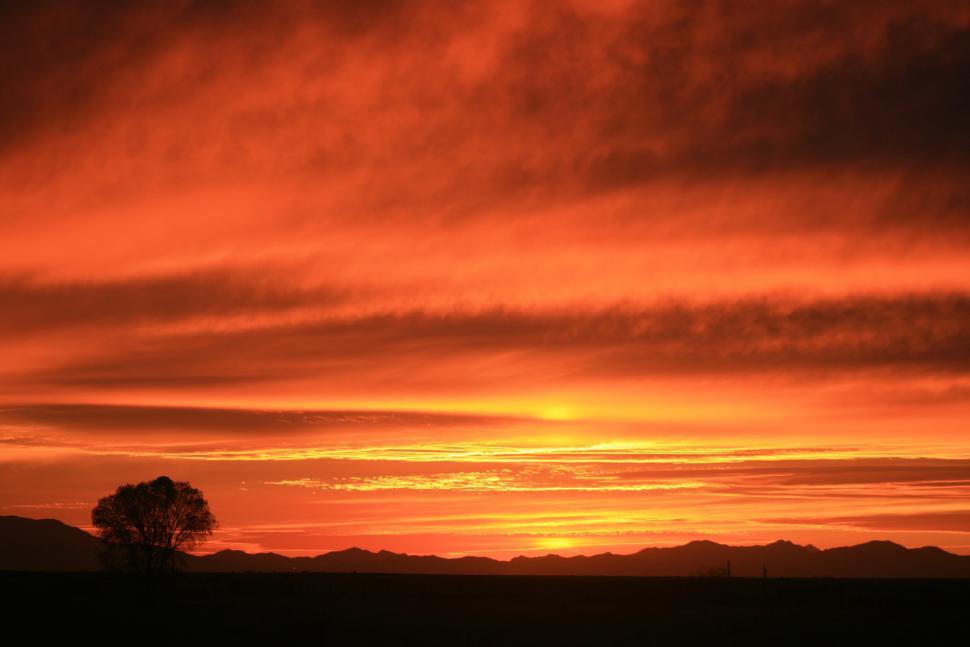 Free Image of arizona sunset 