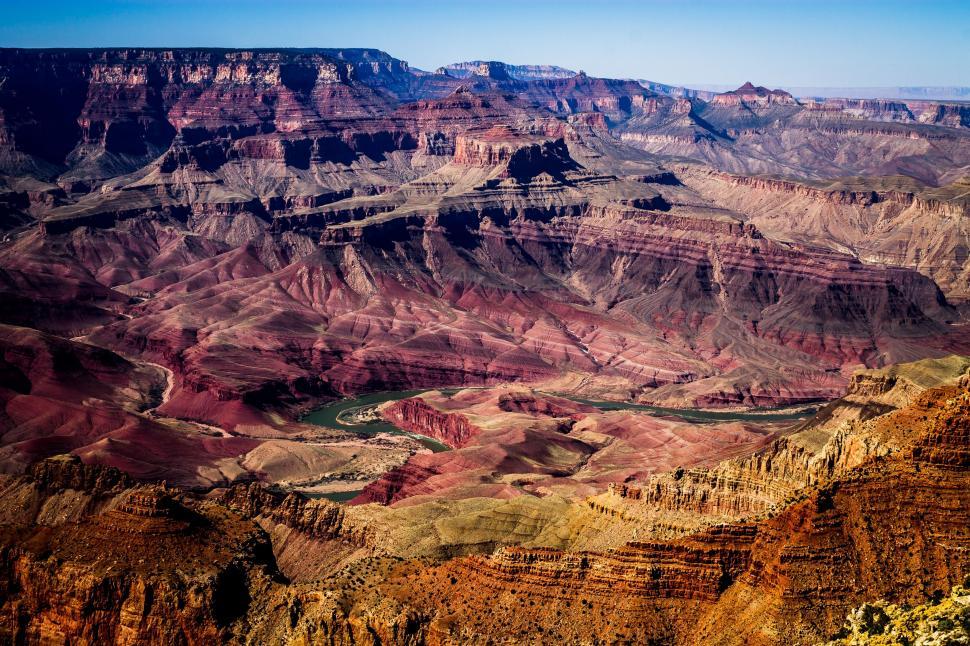 Free Image of The Grand Canyons Vastness Revealed 