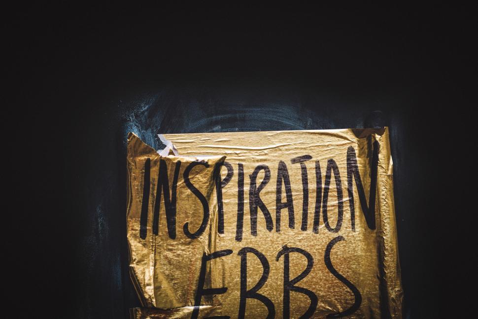 Free Image of Bag With Sign: Inspiration Ebbs 