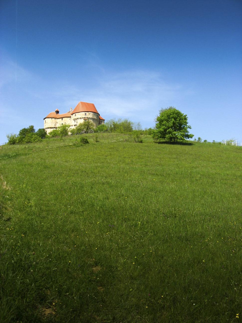 Free Image of castle on a hill 