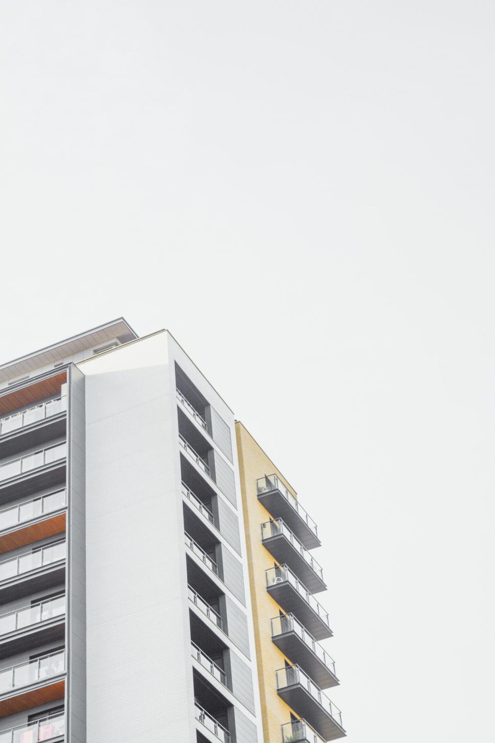 Free Image of Tall Building With Balconies 