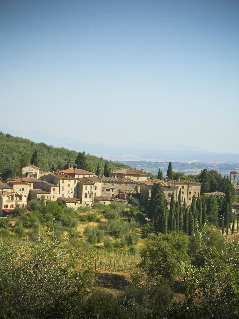 Download Free Stock Photo of tuscany village 