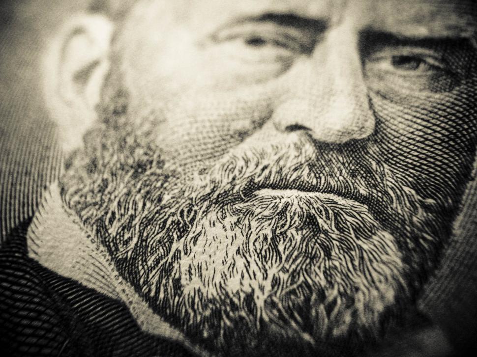 Free Image of Ulysses S. Grant on a Fifty 