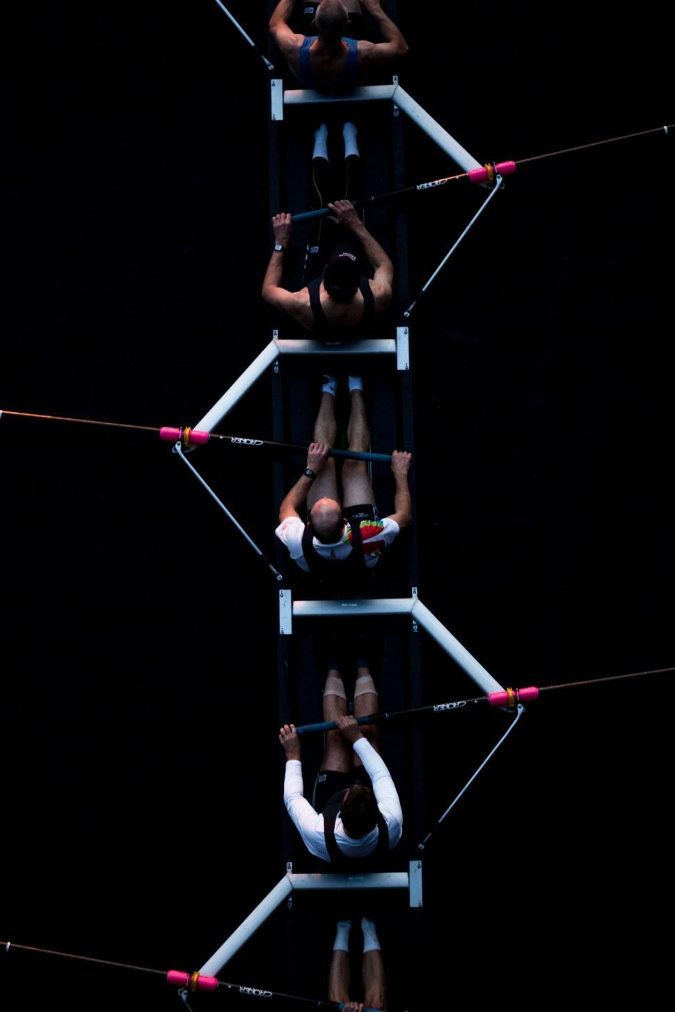Free Image of Women Performing Aerial Acrobatic Tricks 