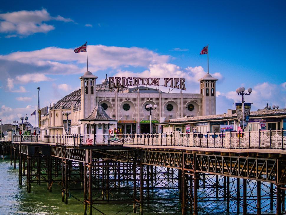 Free Image of Building Atop Pier by the Waterfront 