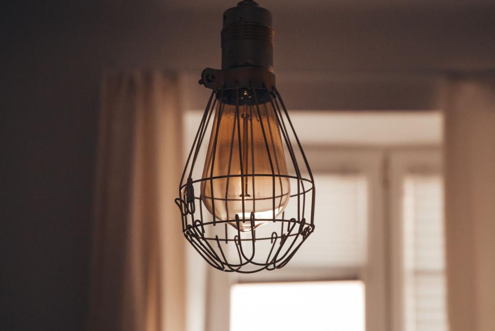 Free Image of Hanging Ceiling Light Fixture 
