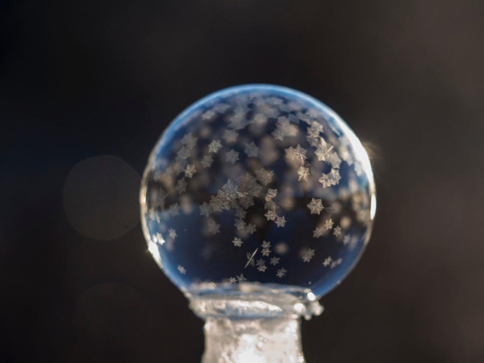 Free Image of Snow Globe on Table 