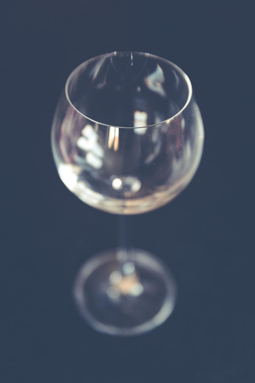 Free Image of A Wine Glass on a Table 
